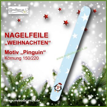 Camillen60 Weihnacts-Nagelfeile Pinguin